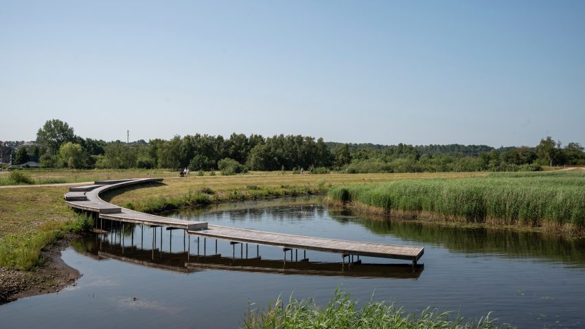 Stork Meadow by CF MÃ¸ller