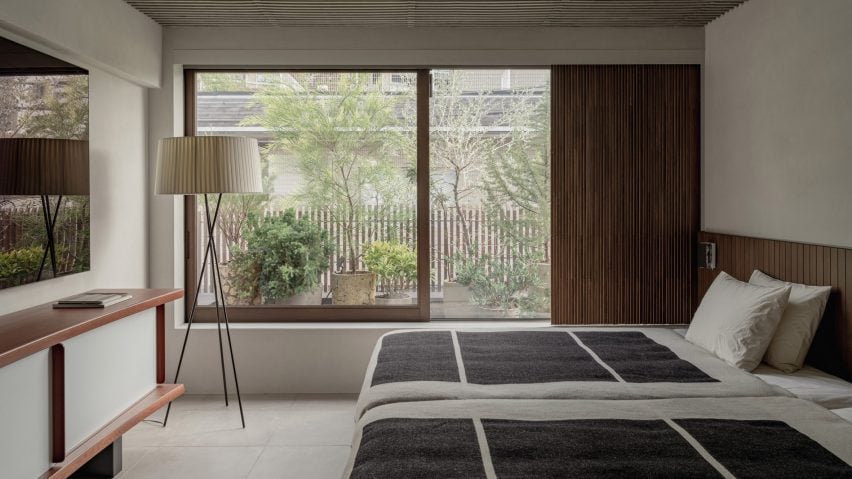 Bedroom in Tokyo home