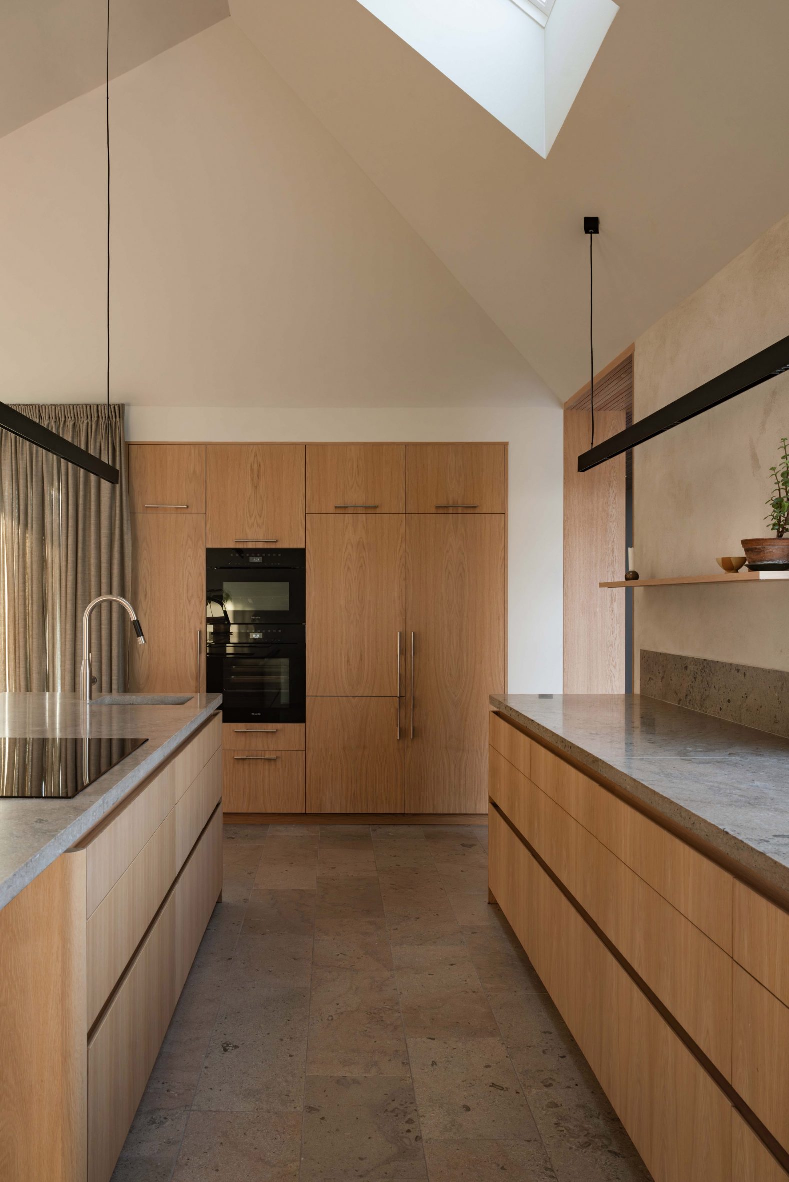 Kitchen space within Swedish home by Johan Sundberg Arkitektur