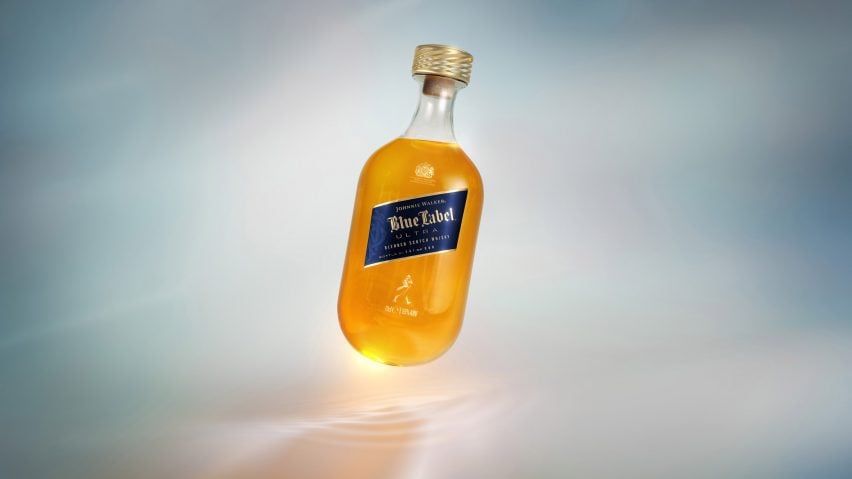 Johnnie Walker Blue Label Ultra lightest glass bottle