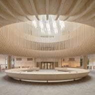 Anttinen Oiva Architects "sets an example" with Finland's largest mass-timber building