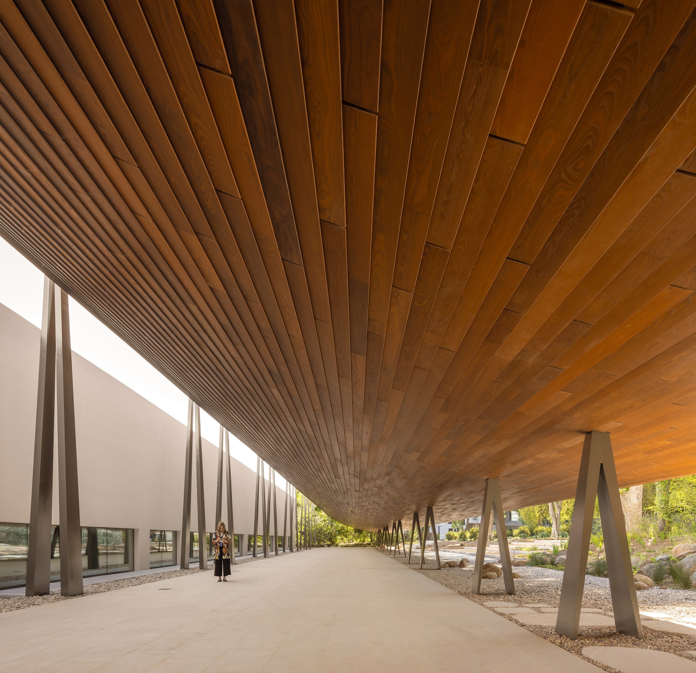 New public space within Centro de Arte Moderna Gulbenkian extension