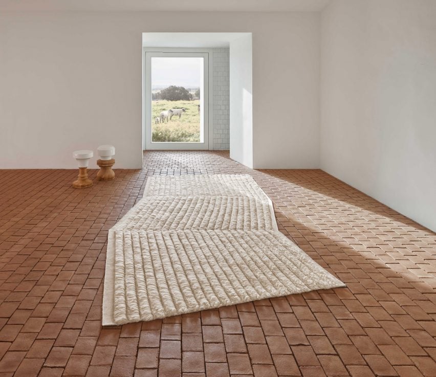 Lines rug by Mayice for Gan