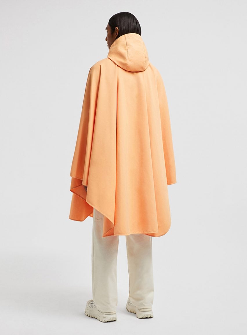 An orange poncho by Ive