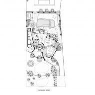 Plan of Tomich House by Mark Jeavons and Ohlo Studio