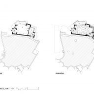 Plan of Tomich House by Mark Jeavons and Ohlo Studio