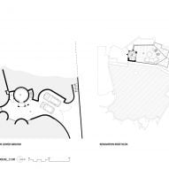 Plan of Tomich House by Mark Jeavons and Ohlo Studio