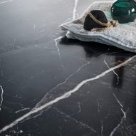 Marmora Nero Antico tile by Casalgrande Padana