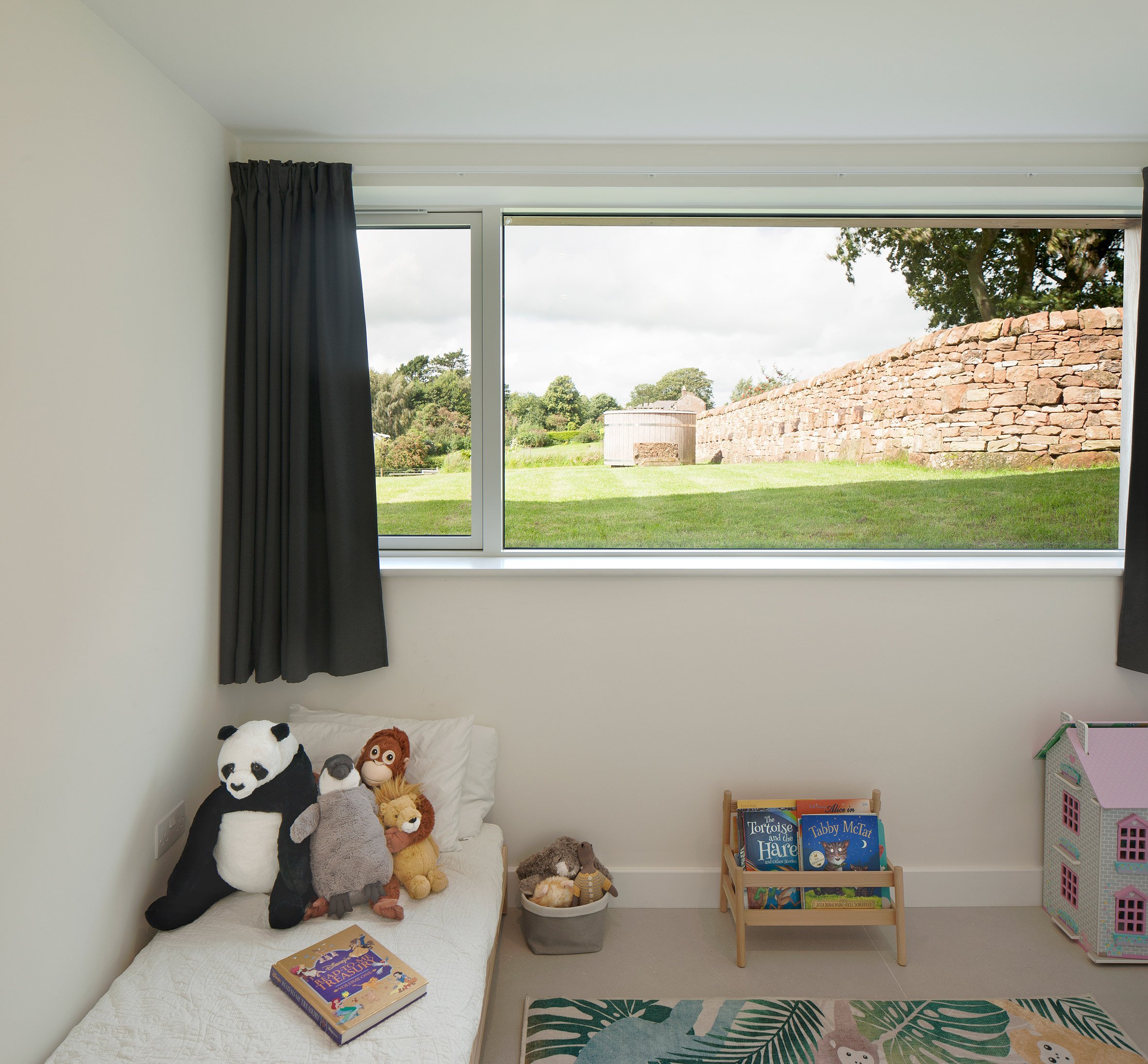 Bedroom interior at Brampton home by Mary Arnold-Forster