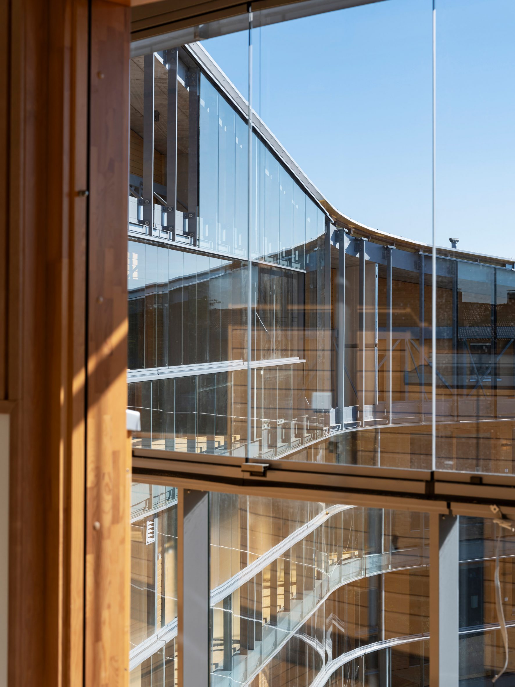 Interior of Meander by Steven Holl Architects