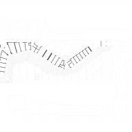 Floor plan of Meander by Steven Holl Architects