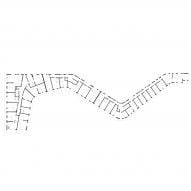 Floor plan of Meander by Steven Holl Architects