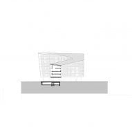 Section of Meander by Steven Holl Architects