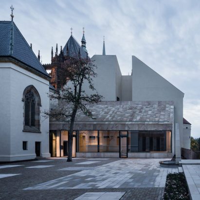 Provostry at St Vitus Cathedral in Prague by Czech practice Studio Acht