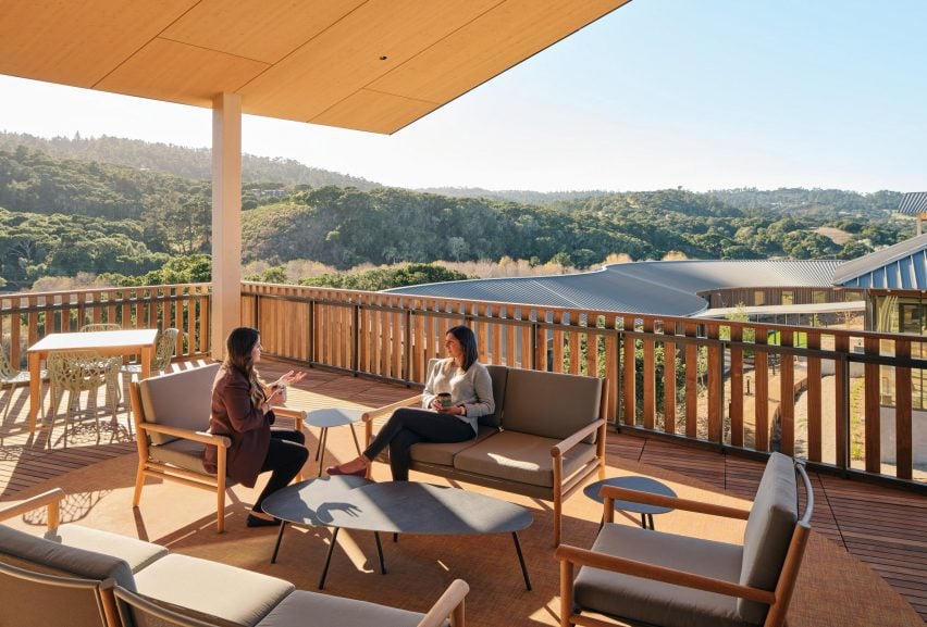 People sitting on deck