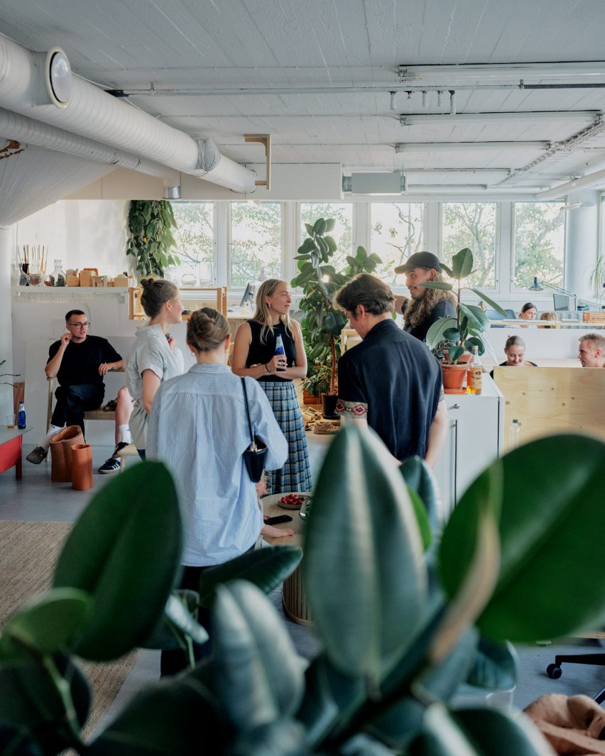 An open studio in Helsinki