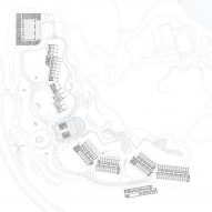 Plan of The Spine Resort by AIM Architecture