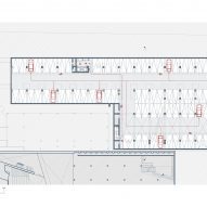 Plan of FADEU building by Alberto Moletto and Sebastián Paredes