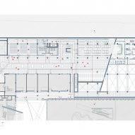 Plan of FADEU building by Alberto Moletto and Sebastián Paredes