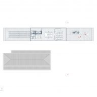 Plan of FADEU building by Alberto Moletto and Sebastián Paredes