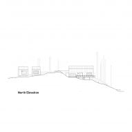 North Elevation Plan of Shor House by Measured Architecture