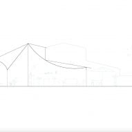 Section of A House Within A Few Lines by Fala Atelier