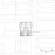 Site plan of Mother's House by CPlus Architects