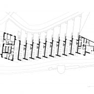 First floor plan of Hertogensite residences