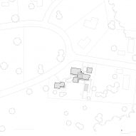 Site plan of Sommarhus E by Johan Sundberg Arkitektur