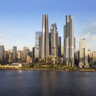 SOM unveils renderings of Hudson Yards West skyscraper and casino development