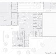 Plan of DTU Skylab by Rørbæk og Møller Arkitekter