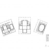 Third floor plan of Beijing Art Centre by Schmidt Hammer Lassen