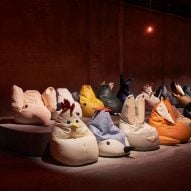 Menagerie of animal-shaped beanbags lines Bottega Veneta catwalk