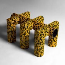 The Leopard bench by Rik van Veen