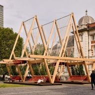 Vert installation at London Design Festival serves as "garden for insects and people"