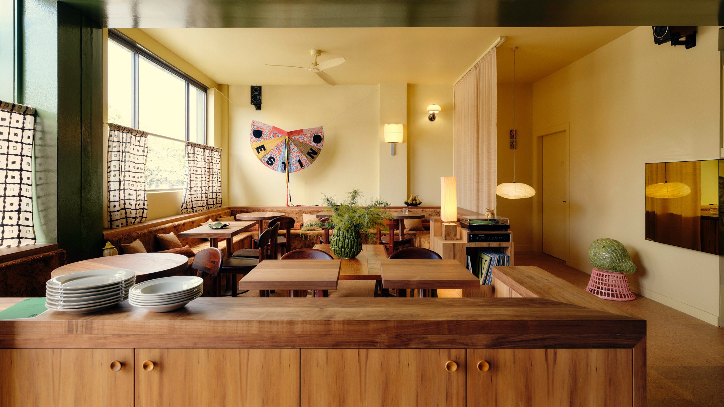 YSG adds 1970s-style elements to Sydney's Superfreak cafe interior