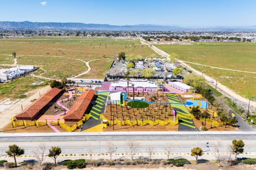 Housing complex in California