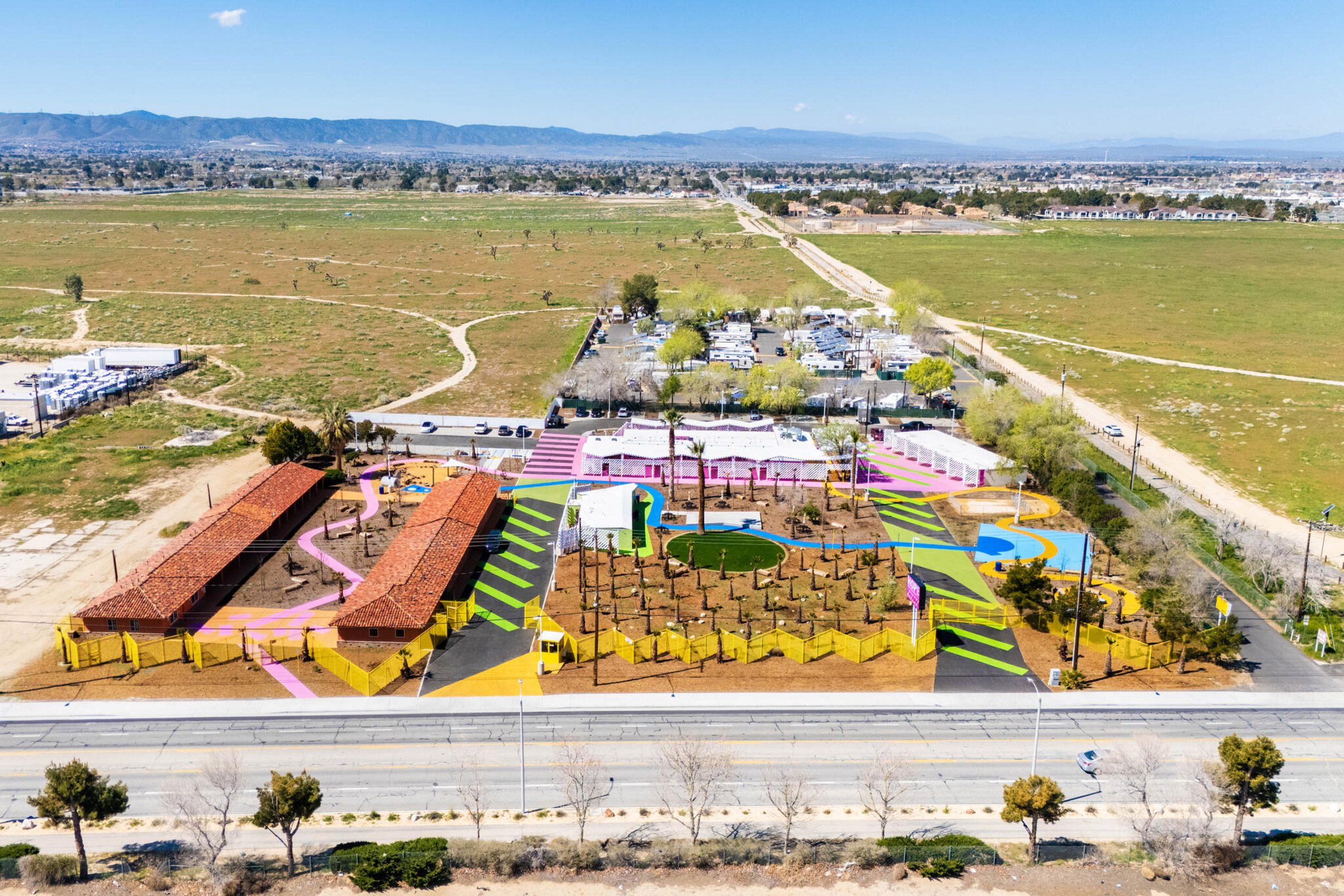 Housing complex in California