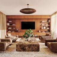 Eight contemporary living rooms with sculptural coffee tables