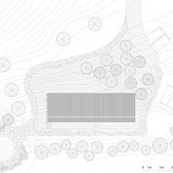 Site plan of Two Face House by SO?