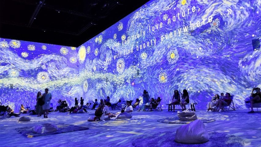 Starry Night immersive exhibition