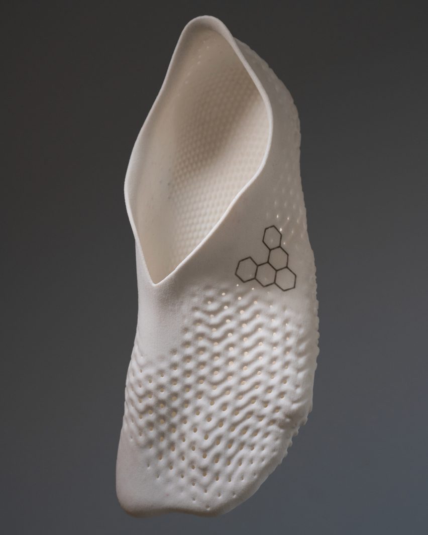 3D printed shoe, designed by Vivobarefoot & Balena