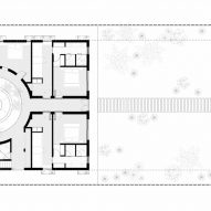 Plan of Casa Suna by YDR Studio