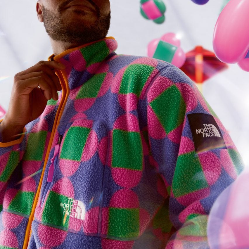 Yinka Ilori has created a collection for North Face