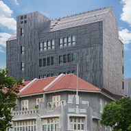 WOHA combines aluminium extension and Singapore remittance house for 21 Carpenter hotel