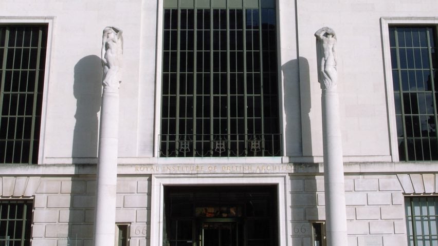 Entrance to 66 Portland Place in London