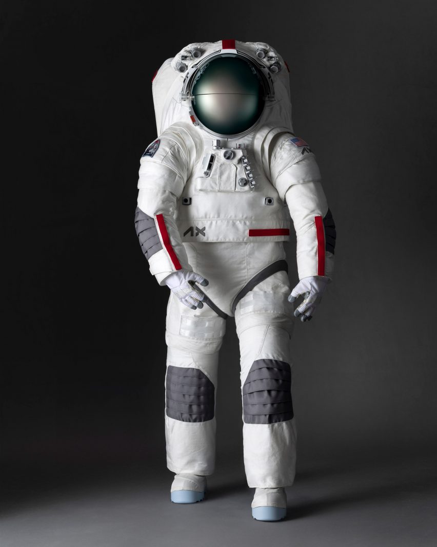 Image of a white spacesuit by Prada by Axiom Space