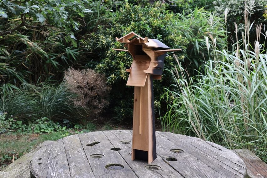 Timber birdhouse