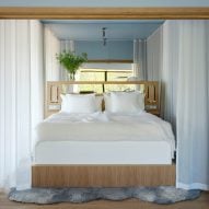 Himmel suite at Arken, at the Eriksberg Hotel and Nature Reserve, by Bernadotte & Kylberg