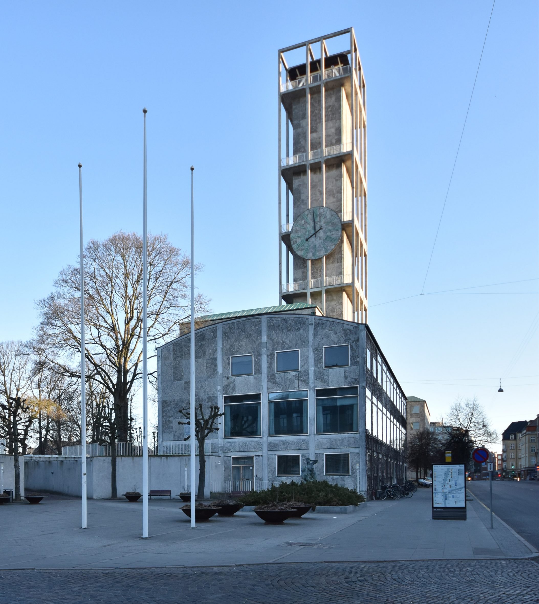 Aarhus City Hall by Arne Jacobsen